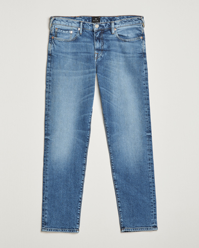Herre | PS Paul Smith | PS Paul Smith | Taped Fit Organic Cotton Jeans Mid Blue