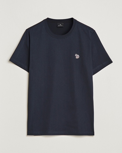 Herre | Klær | PS Paul Smith | Classic Organic Cotton Zebra T-Shirt Navy