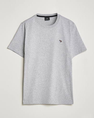 Herre | PS Paul Smith | PS Paul Smith | Classic Organic Cotton Zebra T-Shirt Grey