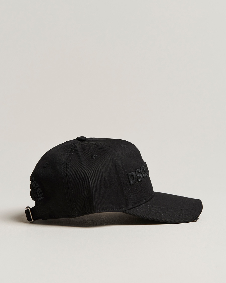 Herre | | Dsquared2 | Lettering Logo Baseball Cap Black/Black
