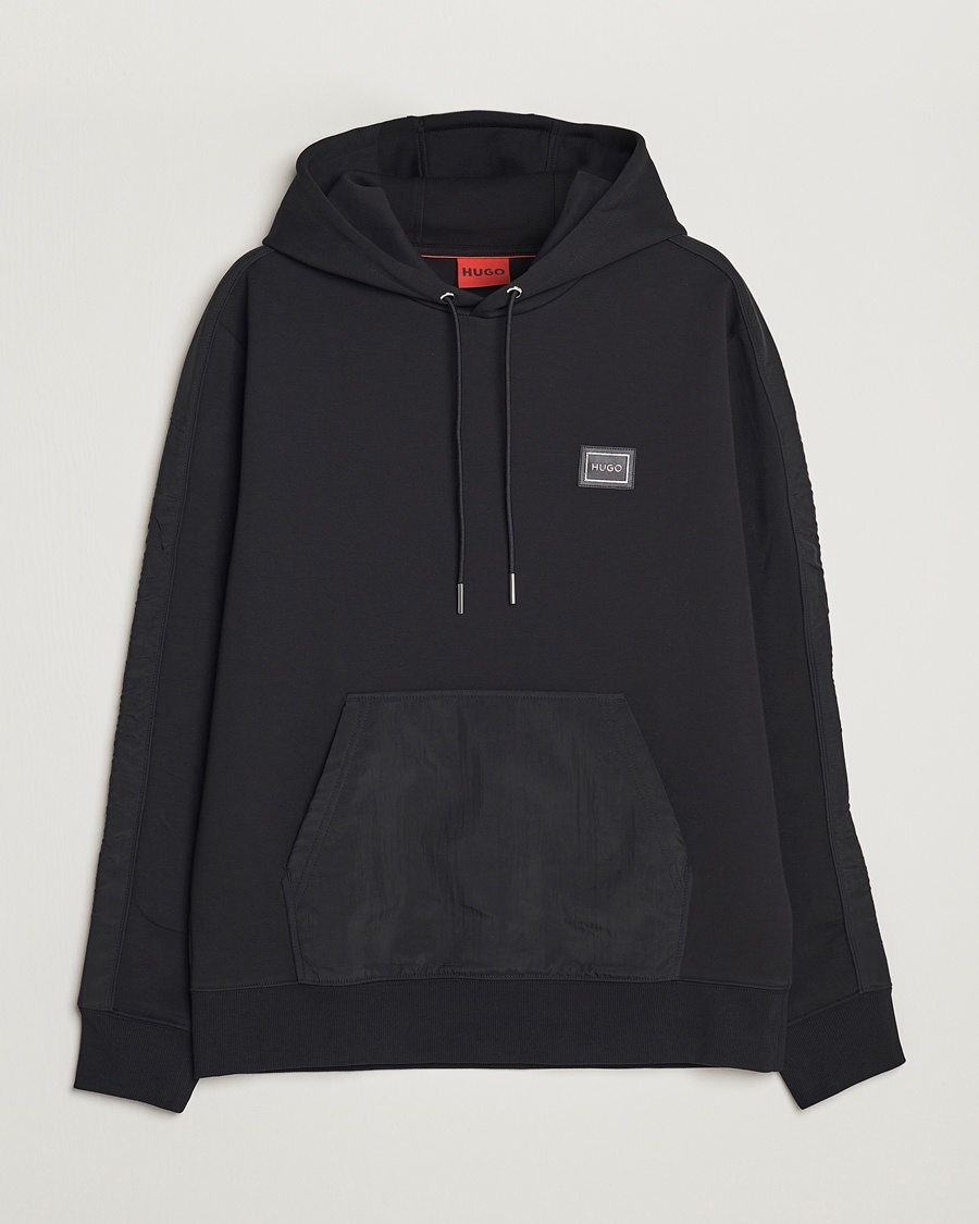 Herre | | HUGO | Daulo Logo Hoodie Black