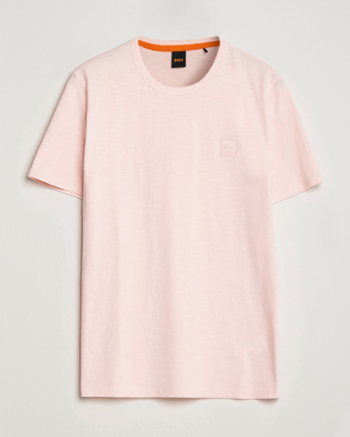 Herre |  | BOSS ORANGE | Tegood Slub Crew Neck T-Shirt Open Pink