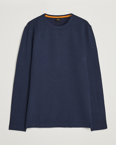 Herre | Pullovers rund hals | BOSS ORANGE | Tempesto Sweater Dark Blue