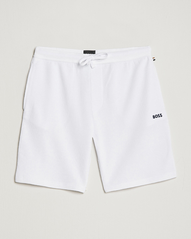 Herre |  | BOSS | Waffle Logo Shorts Open White