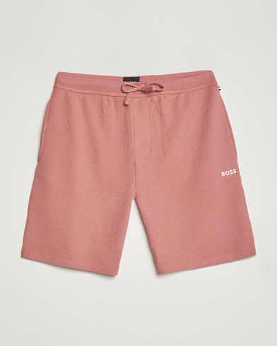 Herre |  | BOSS | Waffle Logo Shorts Open Pink