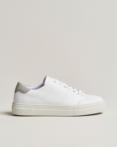 Herre | J.Lindeberg | J.Lindeberg | Art Signature Leather Sneaker White