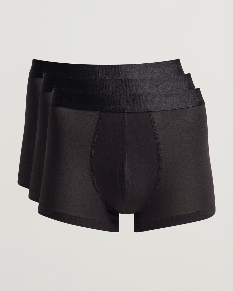 Herre | Undertøy | J.Lindeberg | 3-pack Bridge Lyocell Boxer Black