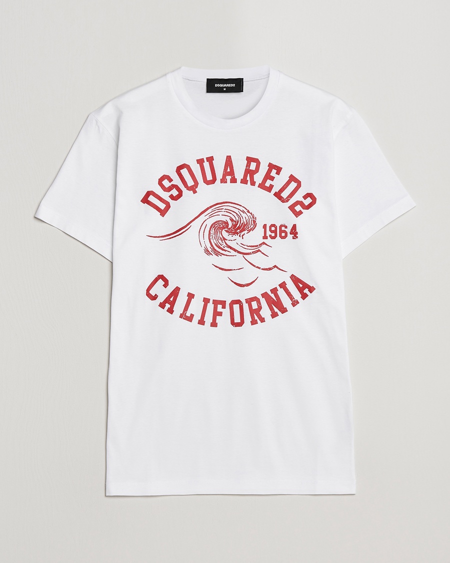 Herre | | Dsquared2 | California Tee White