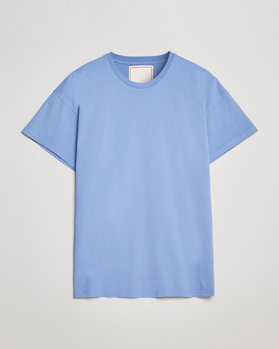Herre | Jeanerica | Jeanerica | Marcel Crew Neck T-Shirt Sky Blue