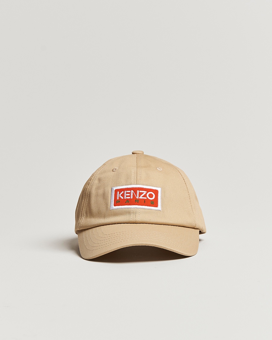 Herre | KENZO | KENZO | Cotton Canvas Cap Beige