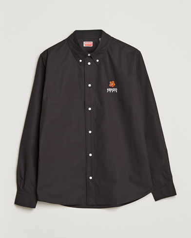 Herre | Casualskjorter | KENZO | Boke Flower Crest Casual Shirt Black