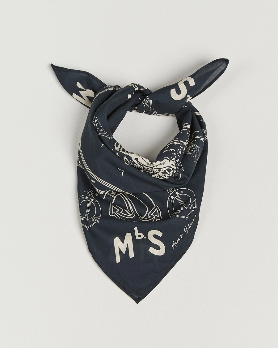 Herre | Assesoarer | Merz b. Schwanen | Cotton Bandana Charcoal