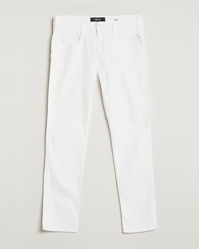 Herre | Hvite jeans | Replay | Anbass Stretch Jeans White