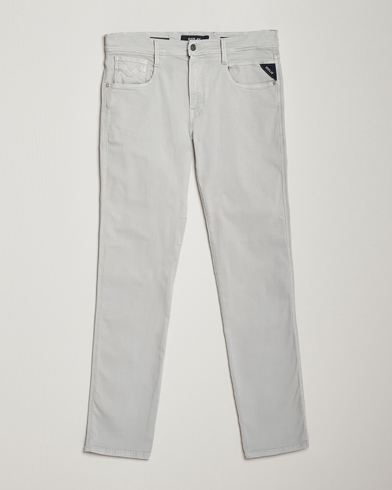 Herre |  | Replay | Anbass Hyperflex X.Lite 5-Pocket Pants Chaulk Grey