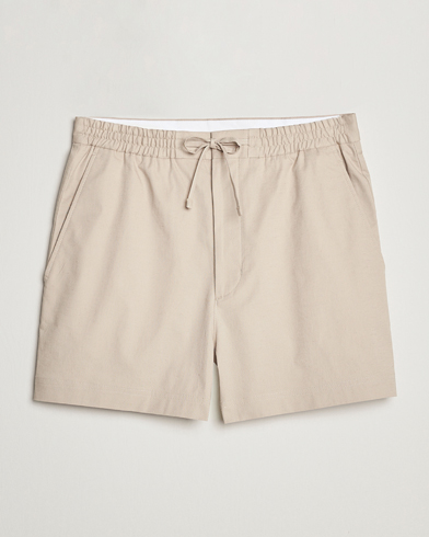Herre | Linshorts | Tiger of Sweden | Birch Linen Shorts Cream Sand