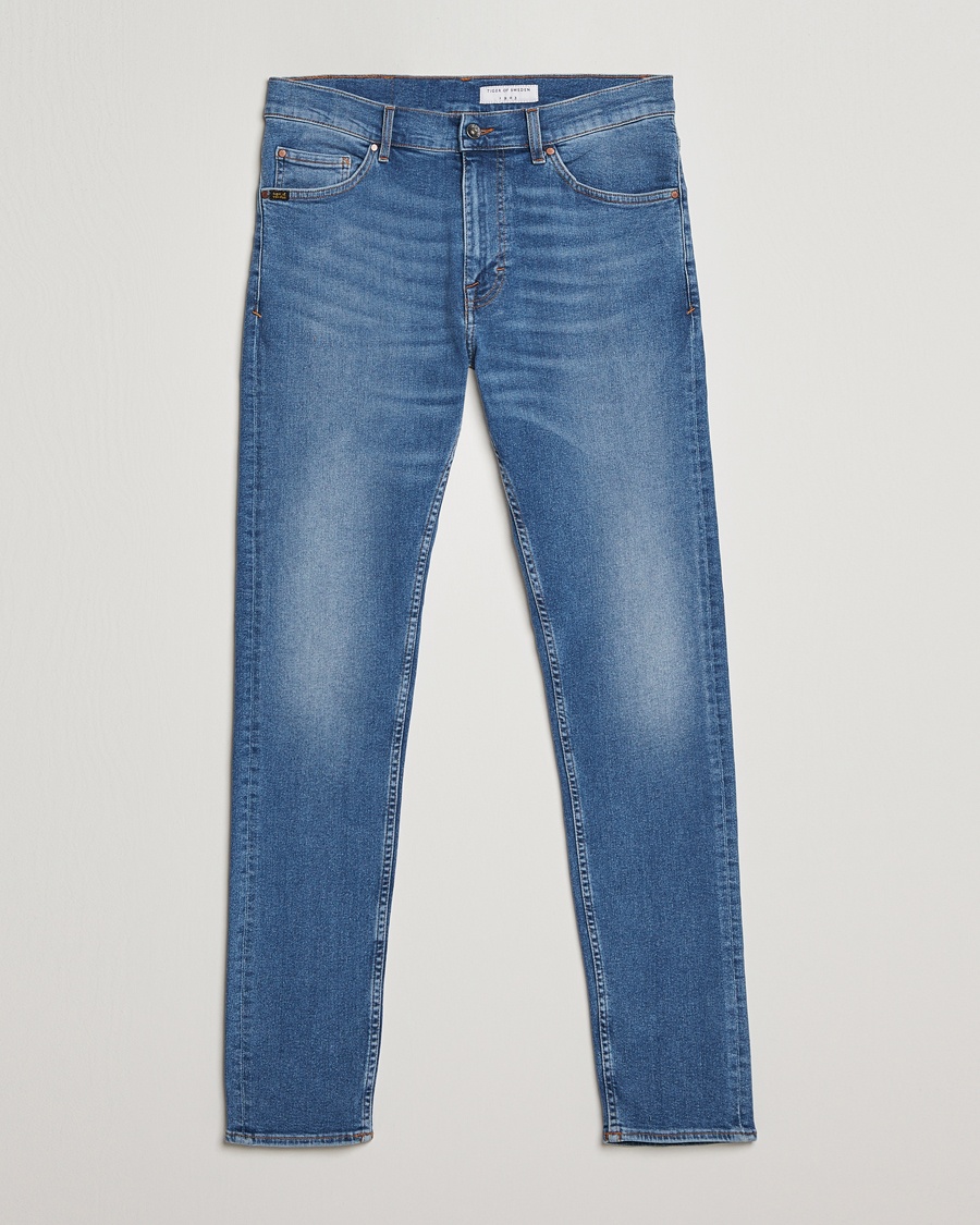Herre | Tiger of Sweden | Tiger of Sweden | Evolve Jeans Medium Blue
