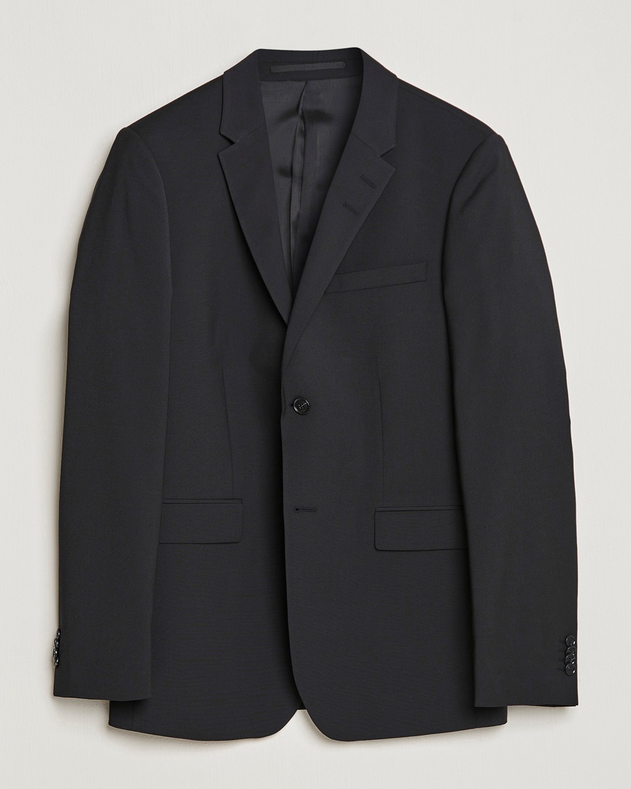 Herre | Dressjakker | Tiger of Sweden | Jerretts Wool Travel Suit Blazer Black