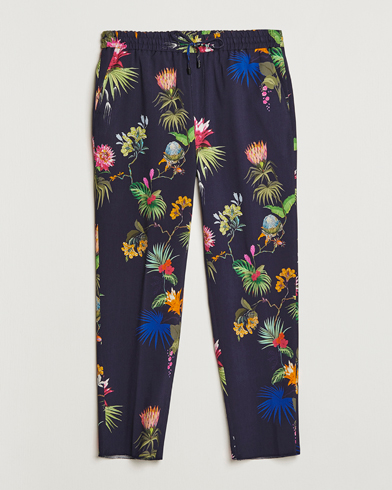 Herre |  | Etro | Printed Casual Trousers Navy
