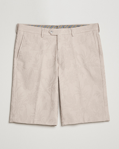 Herre |  | Etro | Jacquard Weave Shorts Beige