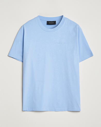 Herre | T-Shirts | Peak Performance | Original Small Logo Tee Amity Blue