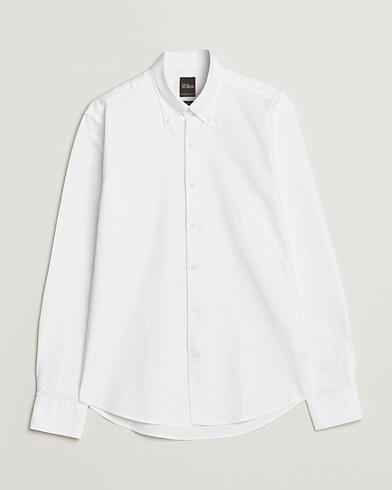 Herre |  | Oscar Jacobson | Regular Fit Button Down Oxford Shirt White