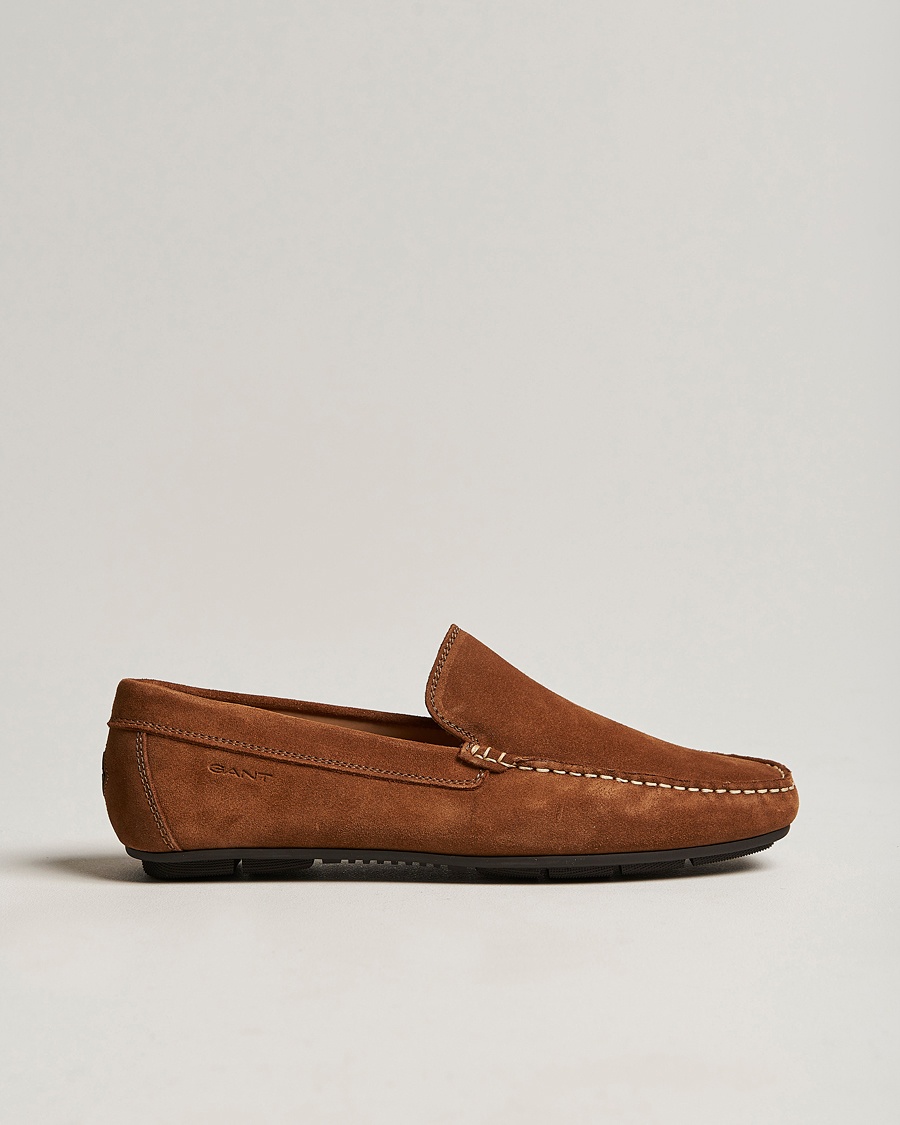 Herre | | GANT | Mc Bay Suede Car Shoe Cognac