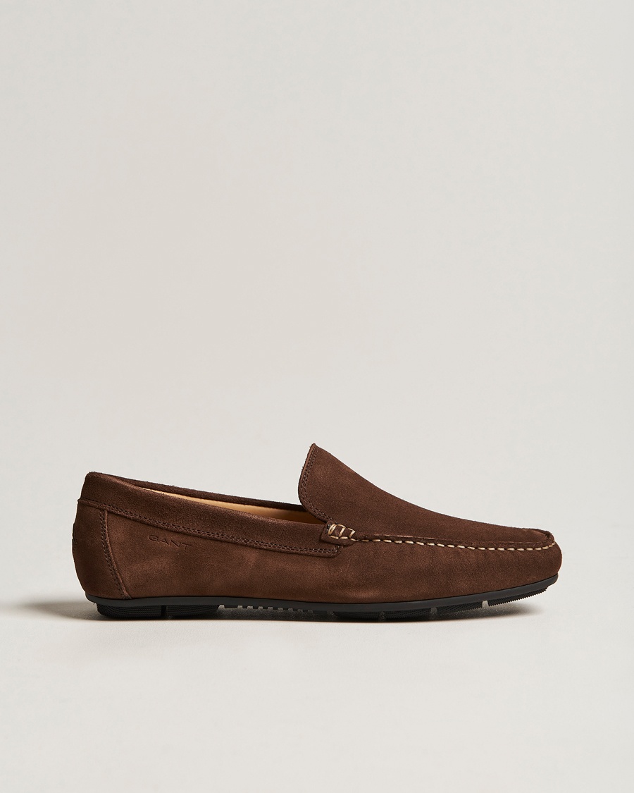 Herre | | GANT | Mc Bay Suede Car Shoe Dark Brown