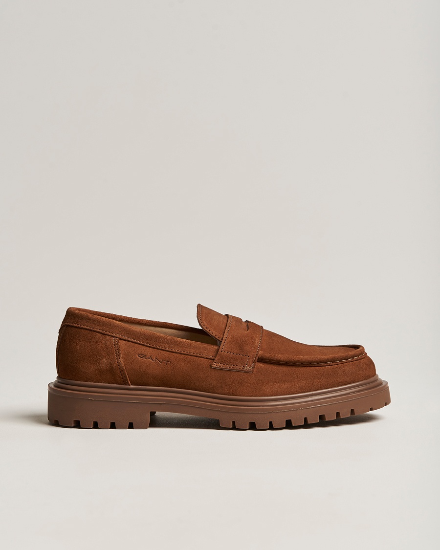 Herre | | GANT | Jackmote Suede Loafer Cognac