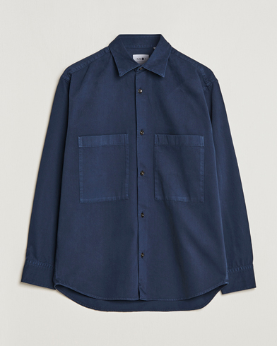 Herre | Skjortejakke | NN07 | Freddy Pocket Overshirt Navy Blue