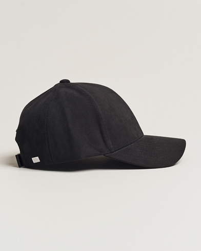 Herre | Caps | Varsity Headwear | Alcantara Baseball Cap  Notte Black