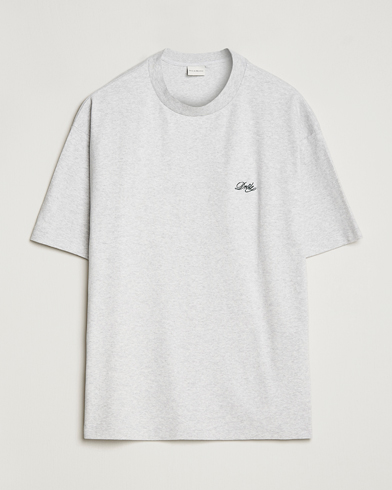 Herre | Kortermede t-shirts | Drôle de Monsieur | Signature T-Shirt Light Grey