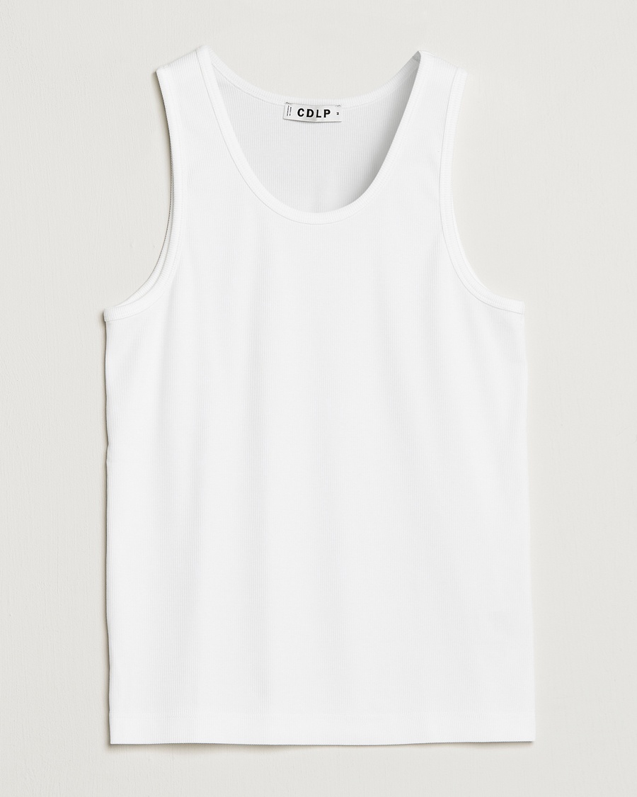 Herre | Klær | CDLP | Rib Tank Top White