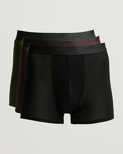 Herre | Trunks | CDLP | 3-Pack Boxer Brief Black/Army/Brown