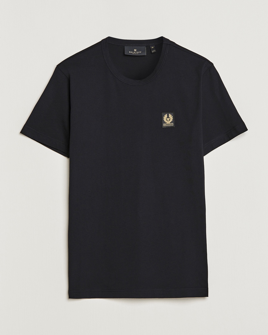 Herre | Svarte t-skjorter | Belstaff | Cotton Logo T-Shirt BLACK