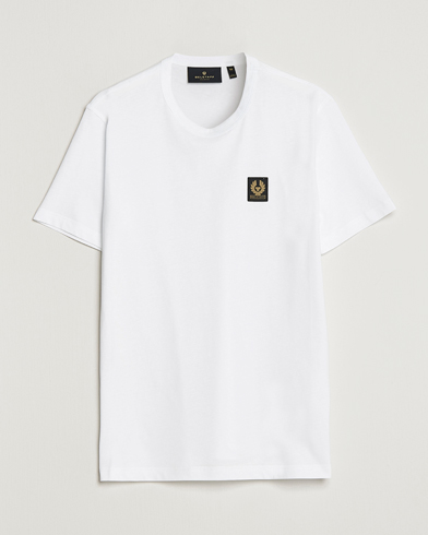 Herre | Hvite t-shirts | Belstaff | Short Sleeve Logo Tee White
