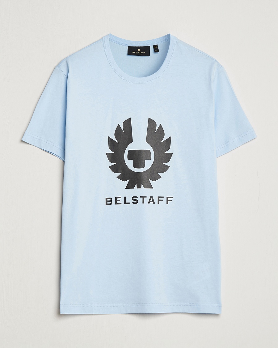 Herre | | Belstaff | Phoenix Logo T-Shirt Sky Blue