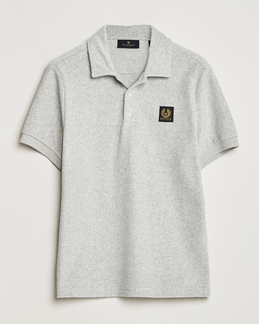 Herre | | Belstaff | Tether Terry Polo Old Silver Heather