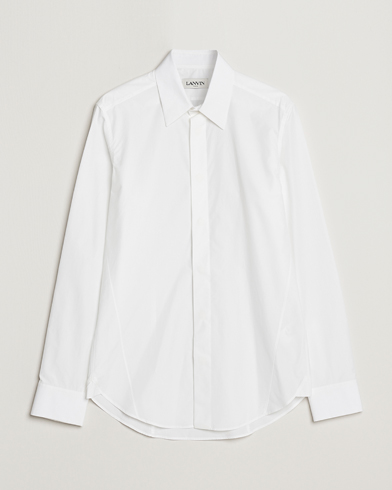 Herre |  | Lanvin | Slim Fit Poplin Shirt White