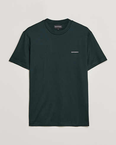 Herre | Emporio Armani | Emporio Armani | Tencel T-Shirt Green