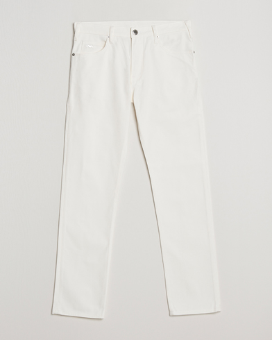 Herre | Emporio Armani | Emporio Armani | 5-Pocket Jeans White