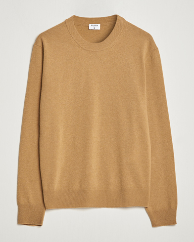 Herre | Wardrobe basics | Filippa K | Relaxed Wool Sweater Butterscotch