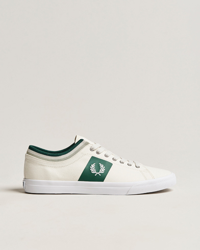 Herre |  | Fred Perry | Underspin Tipped Cuff Twill Sneaker Porcelain