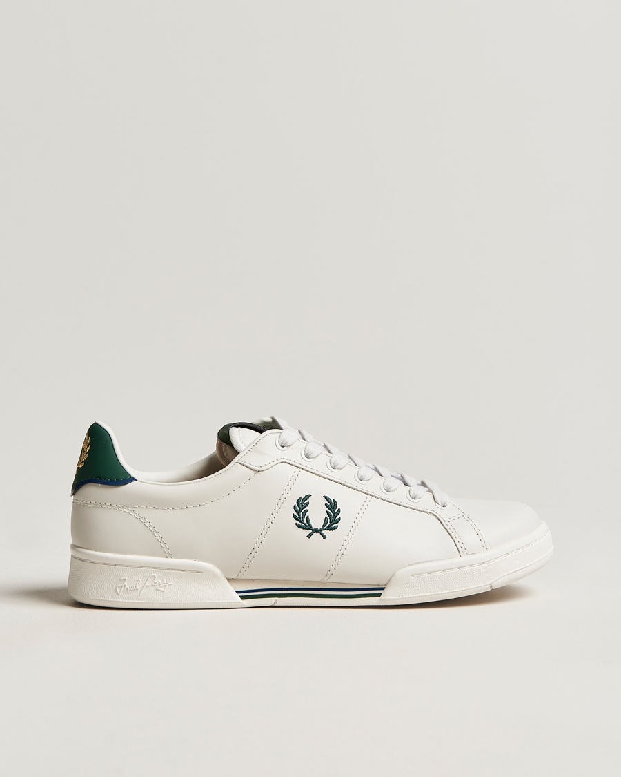 Herre | | Fred Perry | B722 Leather Sneaker Procelain