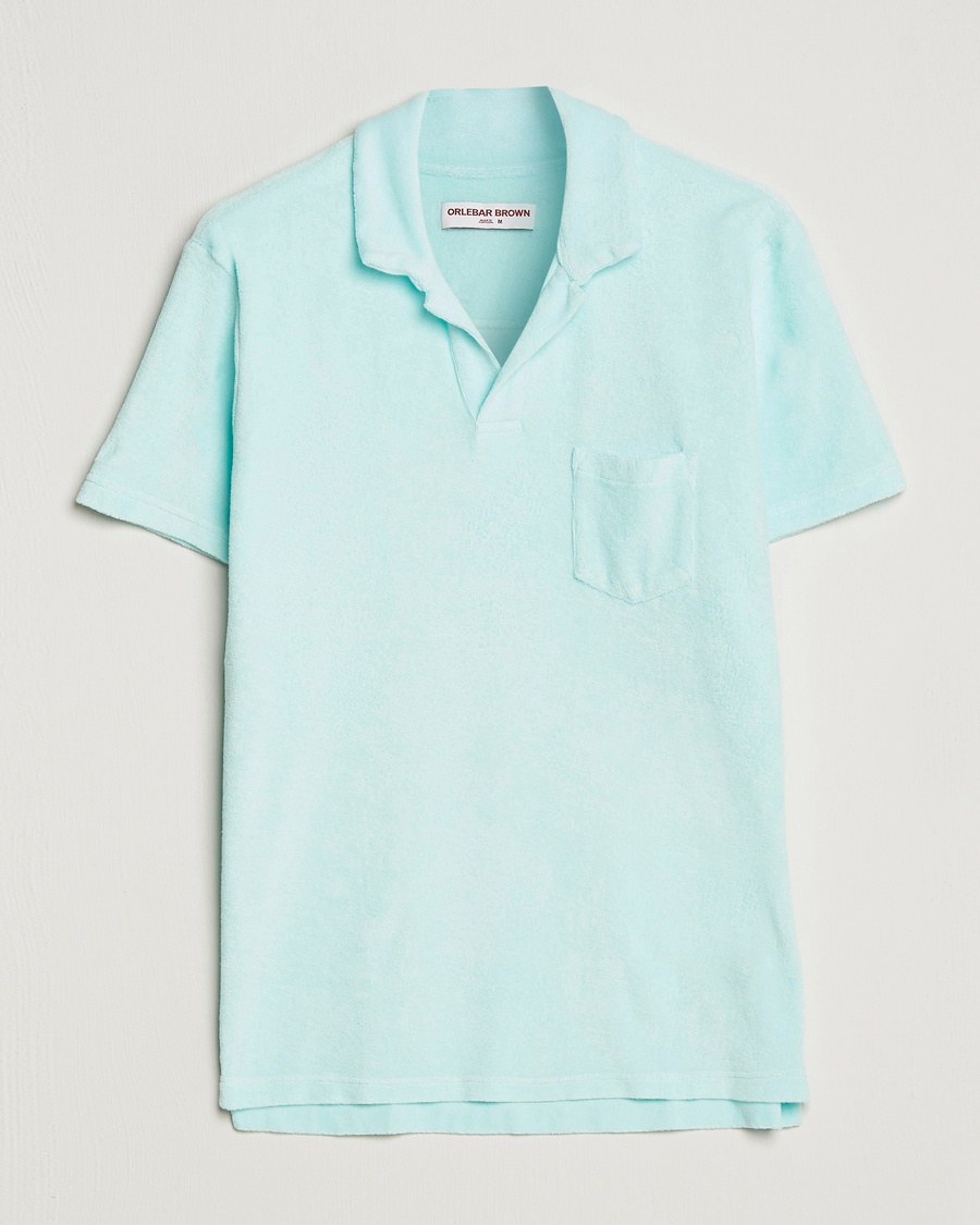 Herre | | Orlebar Brown | Terry Polo Clear Sky