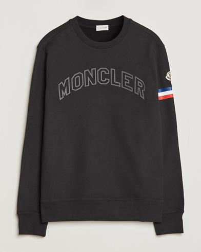 Herre |  | Moncler | Armband Logo Sweatshirt Black