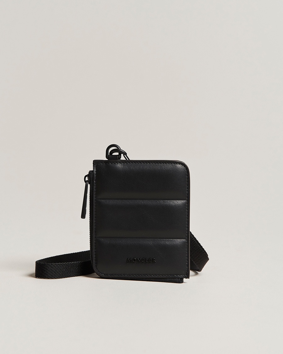 Herre | | Moncler | Flat Small Wallet Black