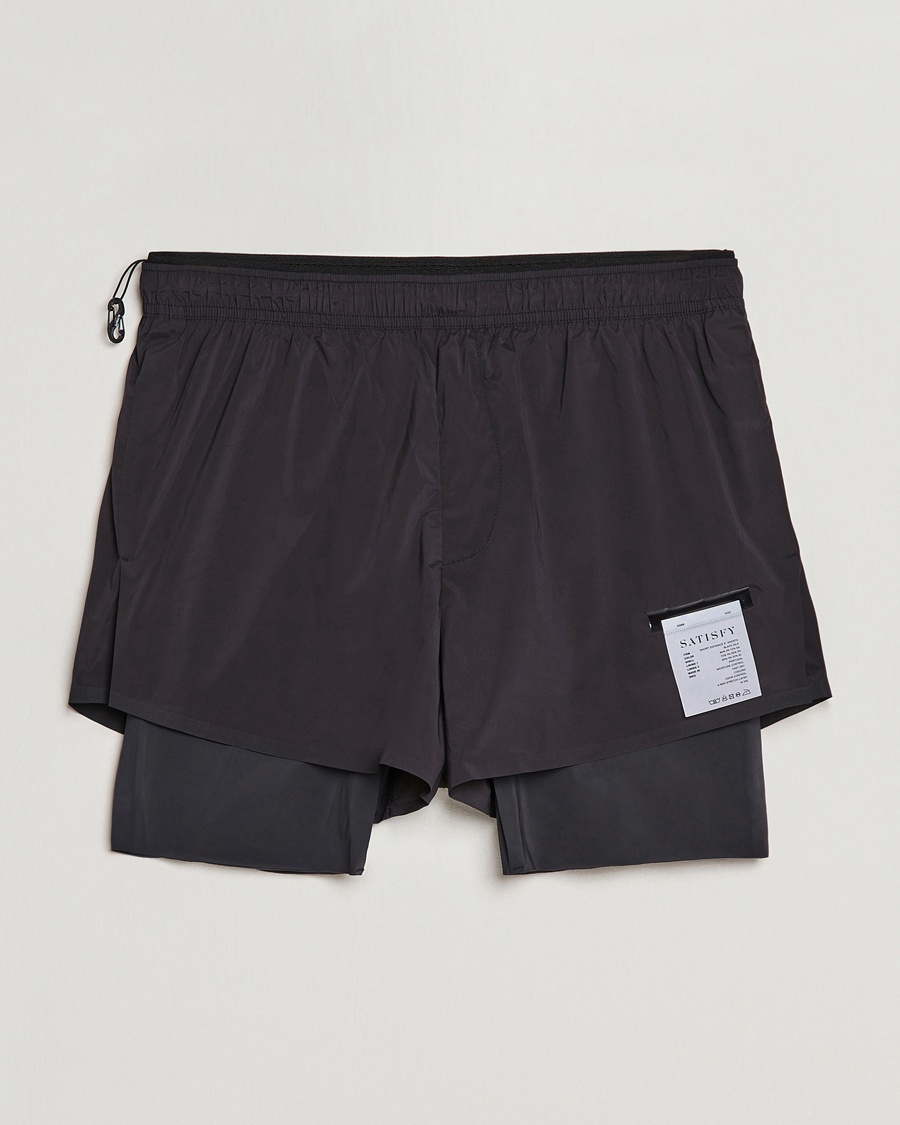 Herre | Satisfy | Satisfy | TechSilk 8 Inch Shorts Black