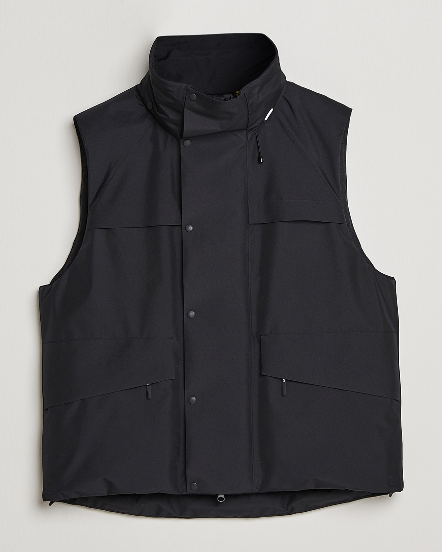 Herre | | Moncler Genius | 4 Moncler Hyke Vanil Hooded Vest Black