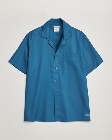 Herre |  | Calvin Klein | Lyocell Short Sleeve Loungewear Shirt Midnight