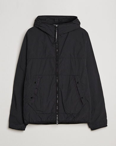 Herre | Moderne jakker | C.P. Company | Polartek G.D.P.Nylon Hood Jacket Black